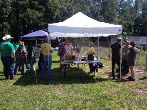 We enjoyed getting to talk to all kinds of people about bees.